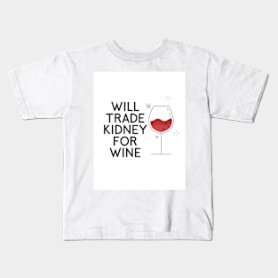 Wine Lover Kids T-Shirt